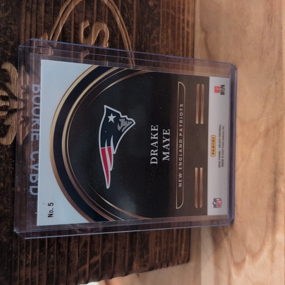 2024 Select Drake Maye Rookie Card Future Patriots MVP? - Picture 2 of 2